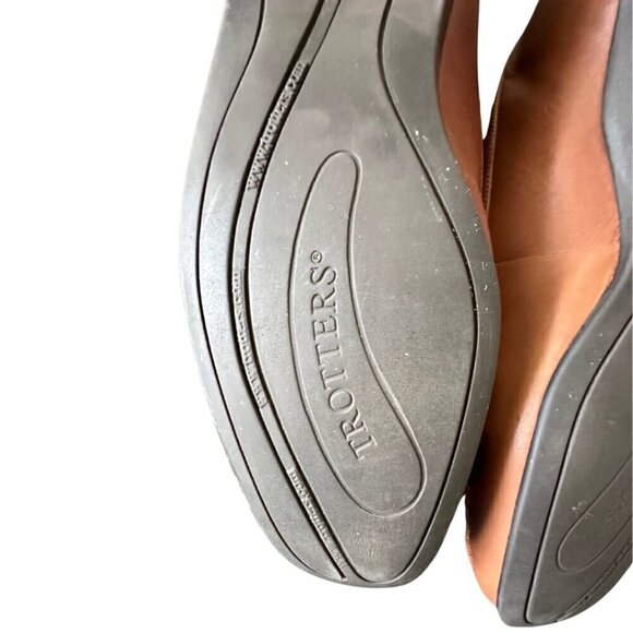 COPY - Trotters Brown Leather Loafers - Picture 5 of 7